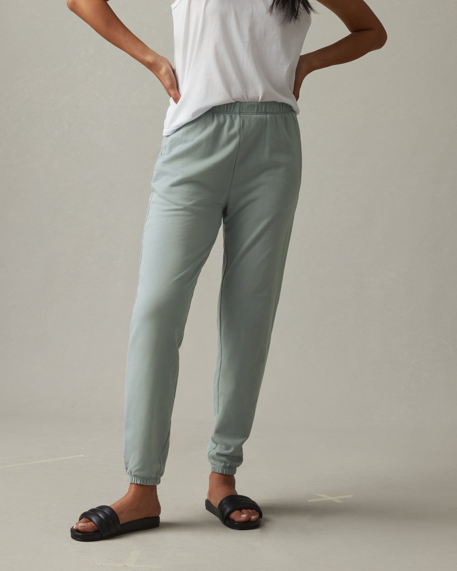 Lightweight Cotton Vintage Sweatpant - Aqua Grey sold by American Giant product image thumbnail 4