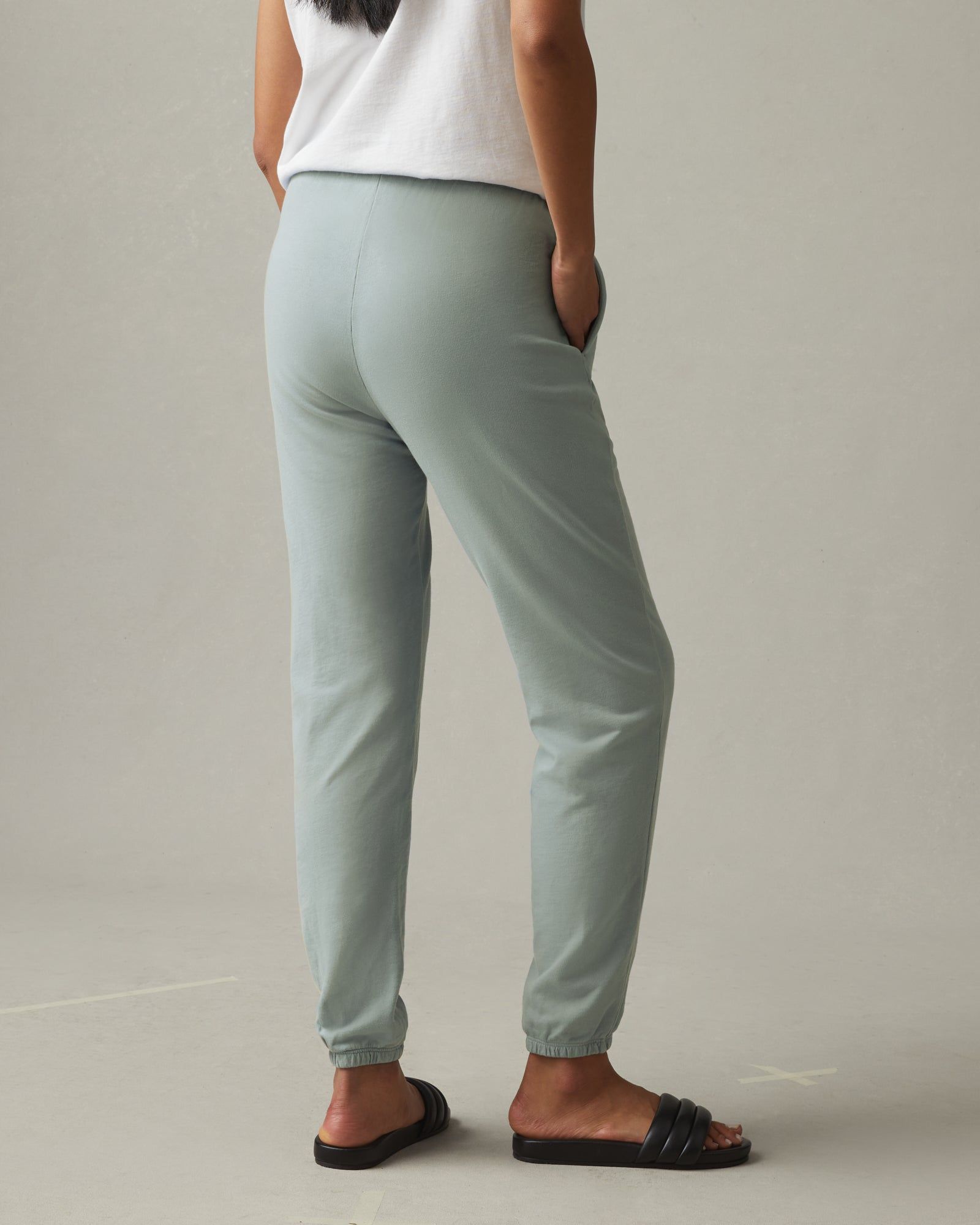 Lightweight Cotton Vintage Sweatpant - Aqua Grey sold by American Giant product image thumbnail 2