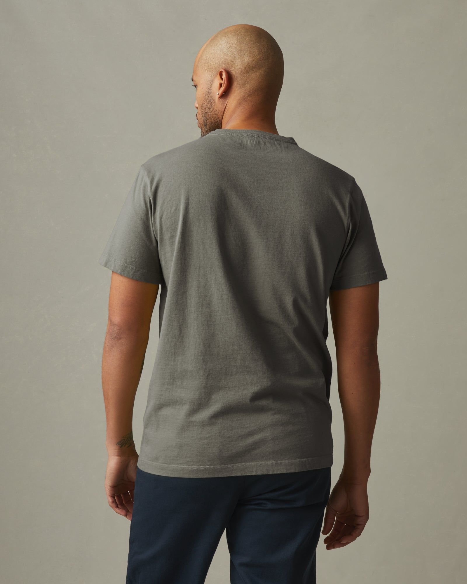 Men's Heavyweight Pocket Tee - Dark Pewter sold by American Giant product image thumbnail 3