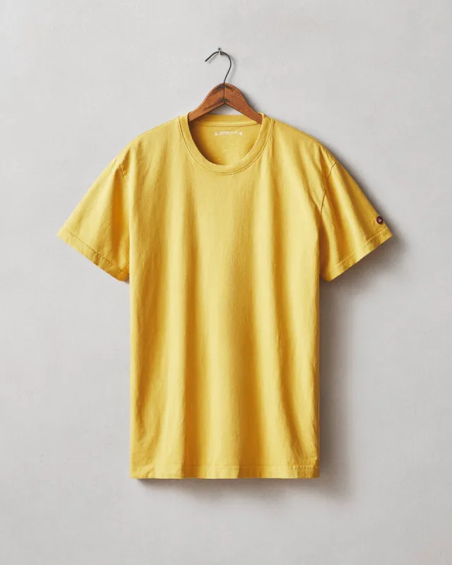 Men's Vintage Crew Tee - Washed Honey sold by American Giant