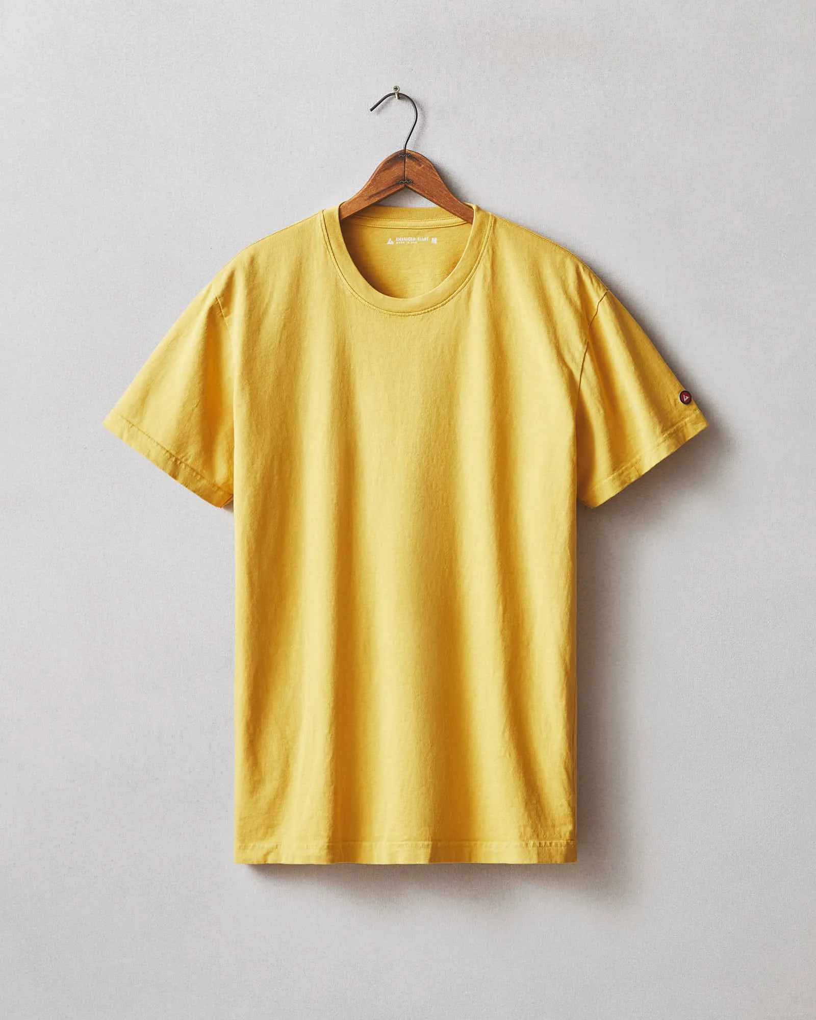 Men's Vintage Crew Tee - Washed Honey sold by American Giant