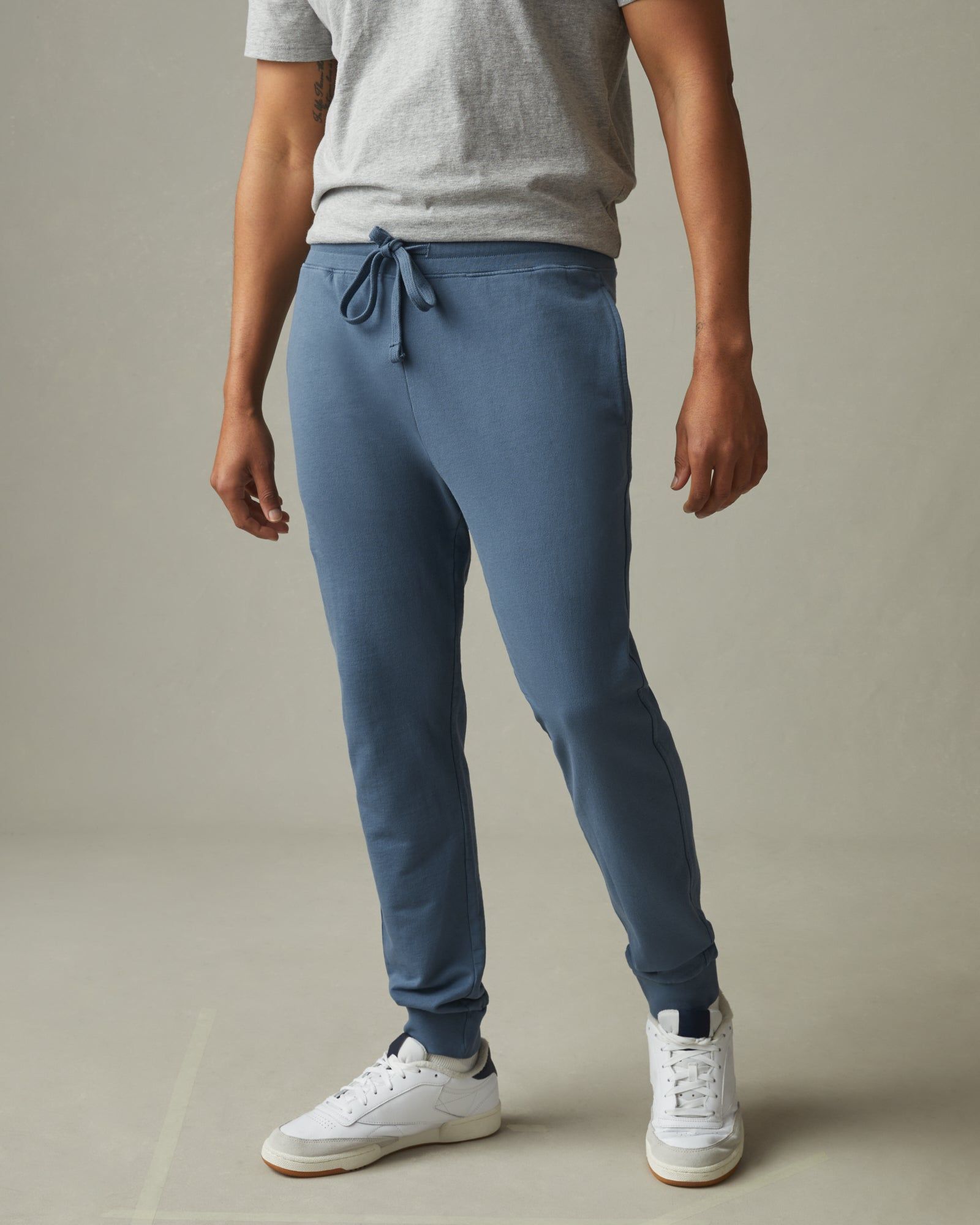 Men's French Terry Jogger - Monsoon sold by American Giant