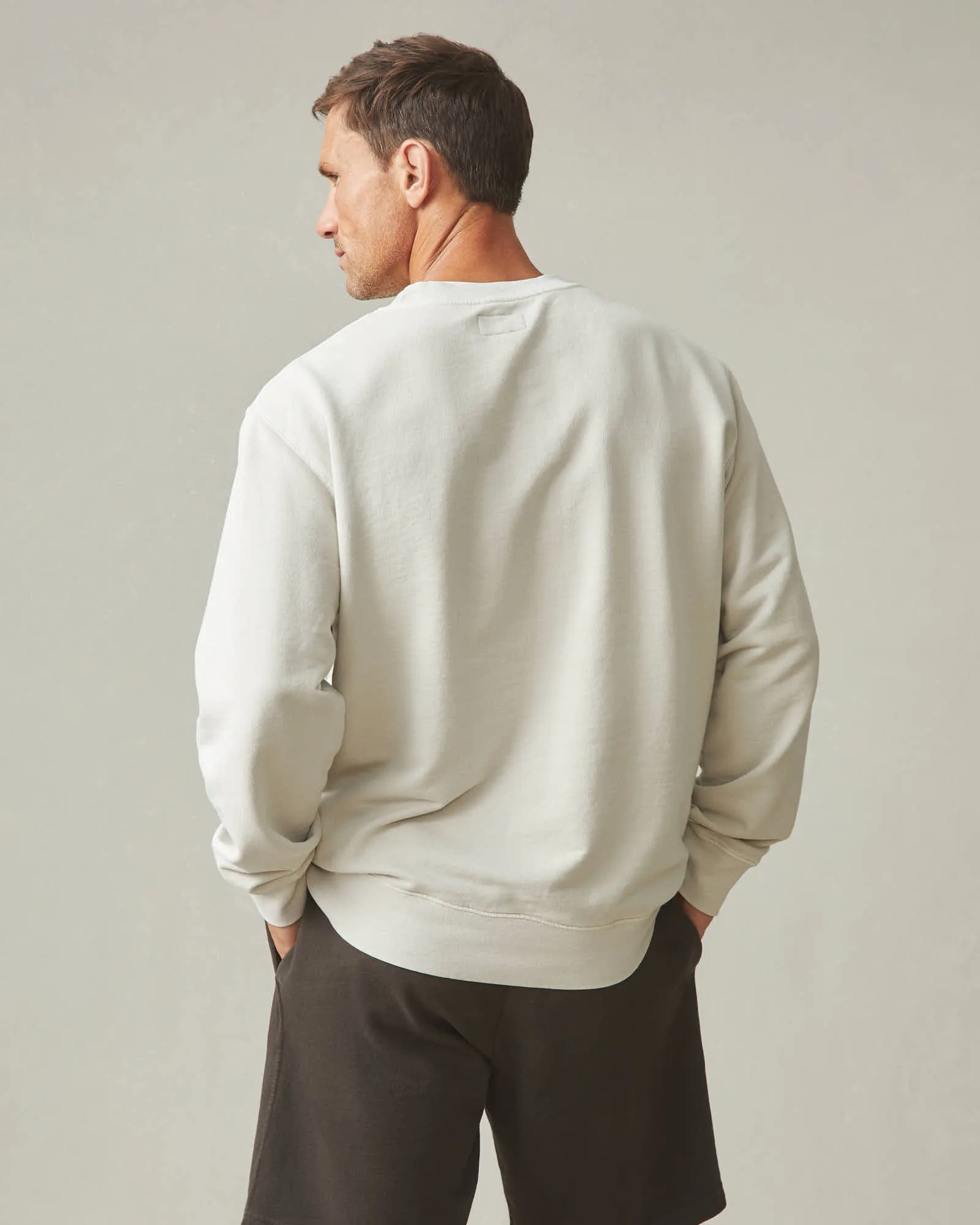 Relaxed Crew - Malt White sold by American Giant product image thumbnail 4