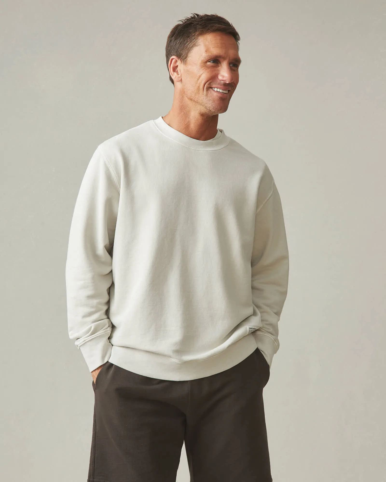 Relaxed Crew - Malt White sold by American Giant product image thumbnail 2