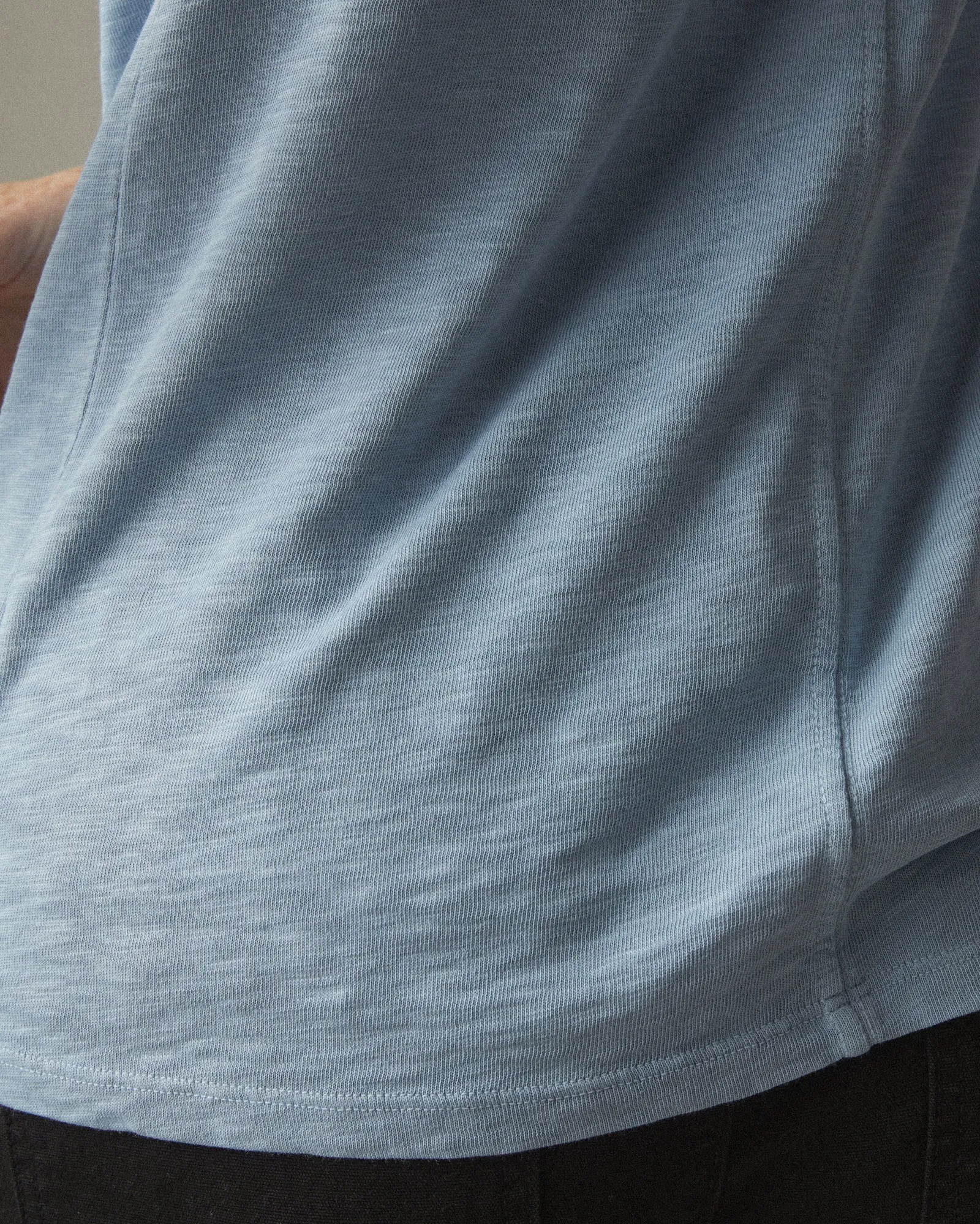 Women's Premium Slub Crew Tee - Light Skies sold by American Giant product image thumbnail 3