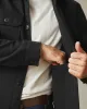 Men's Shirt Jacket - Black sold by American Giant