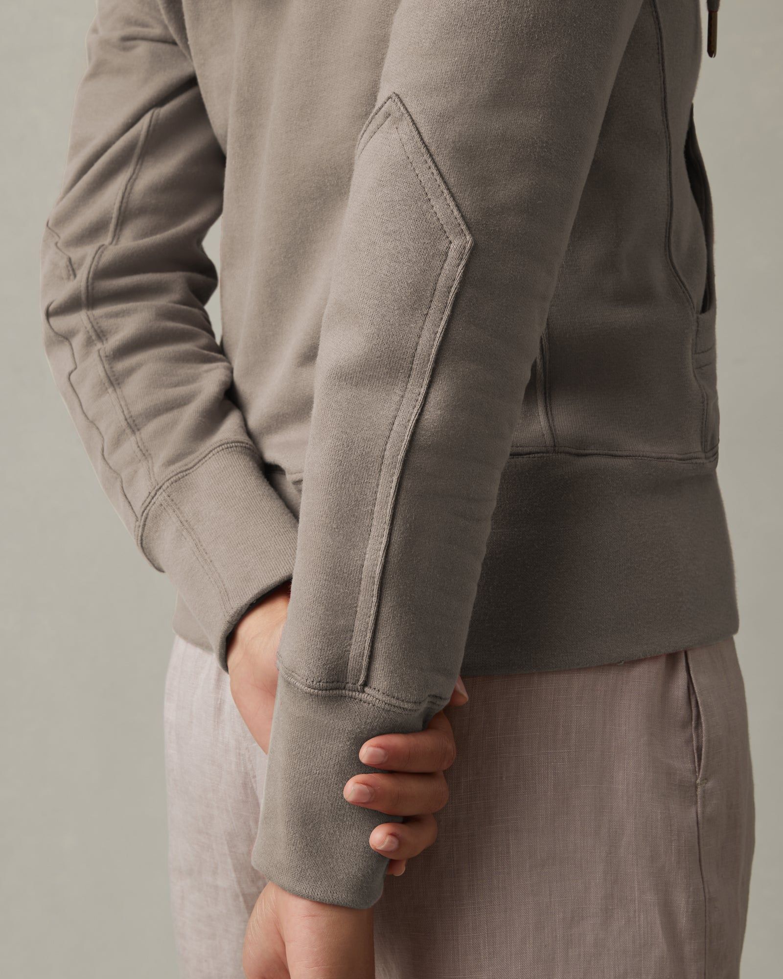 Classic Full Zip - Clay sold by American Giant product image thumbnail 3