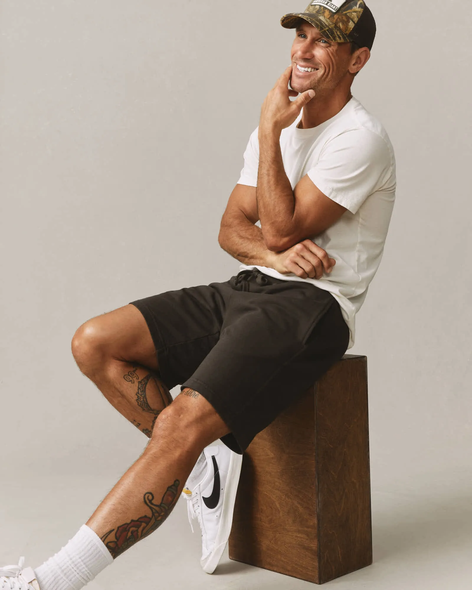 Sweatshort - Black Olive sold by American Giant product image thumbnail 5