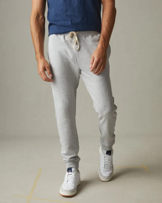 Men's French Terry Jogger - Ash Heather sold by American Giant