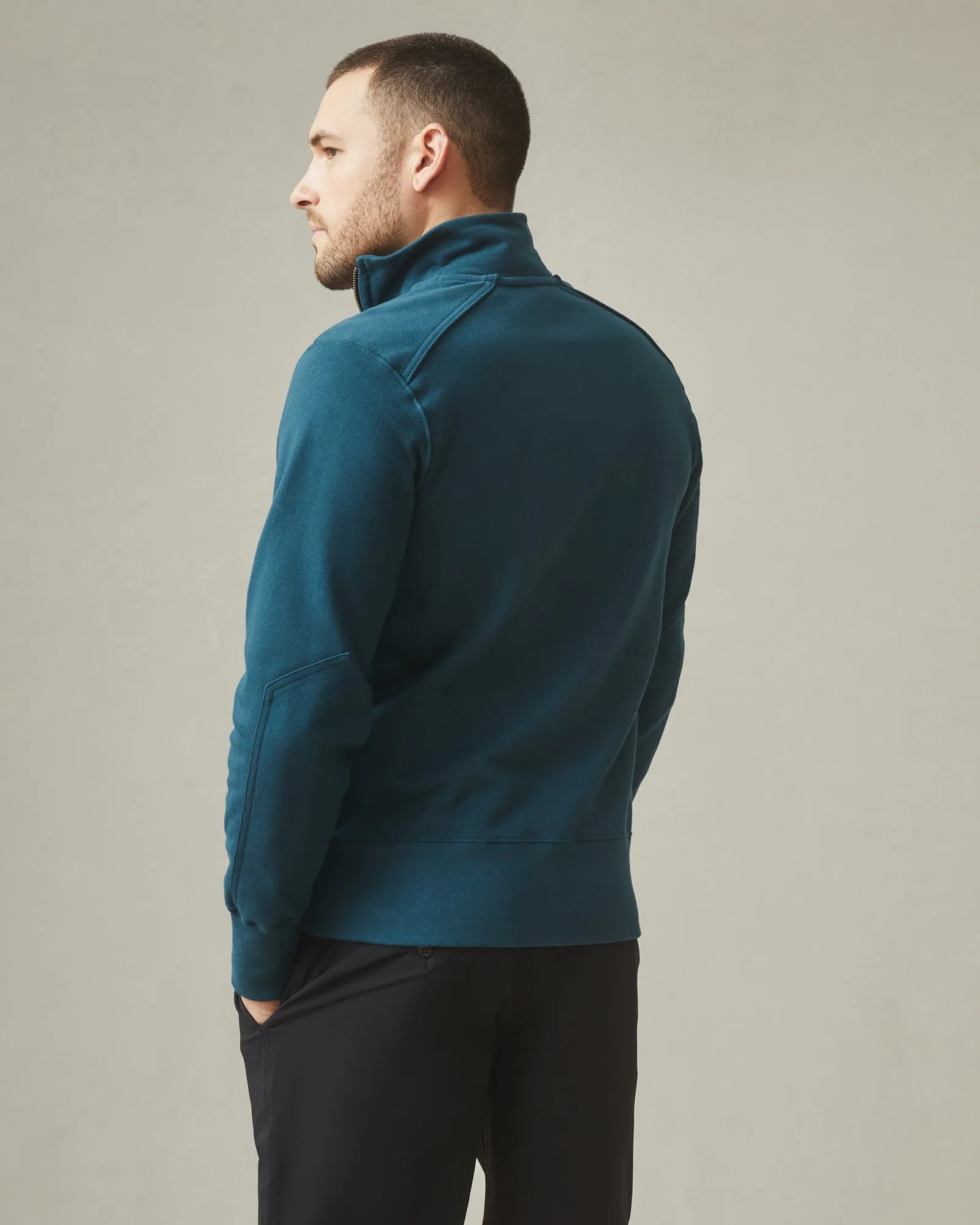 Moto Full Zip - Blue Mountain sold by American Giant product image thumbnail 3