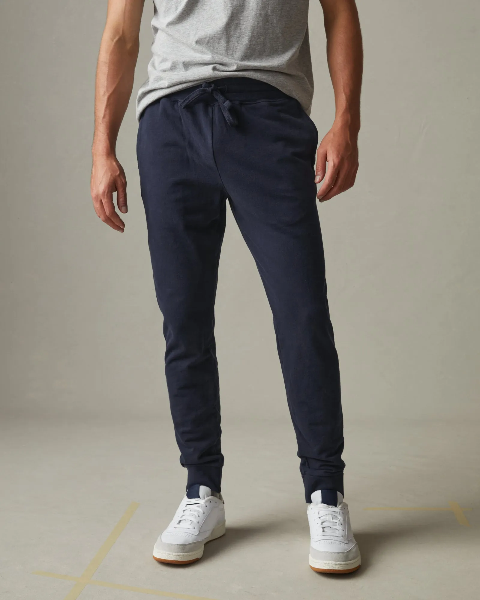 Men's French Terry Jogger - Oxford Blue sold by American Giant