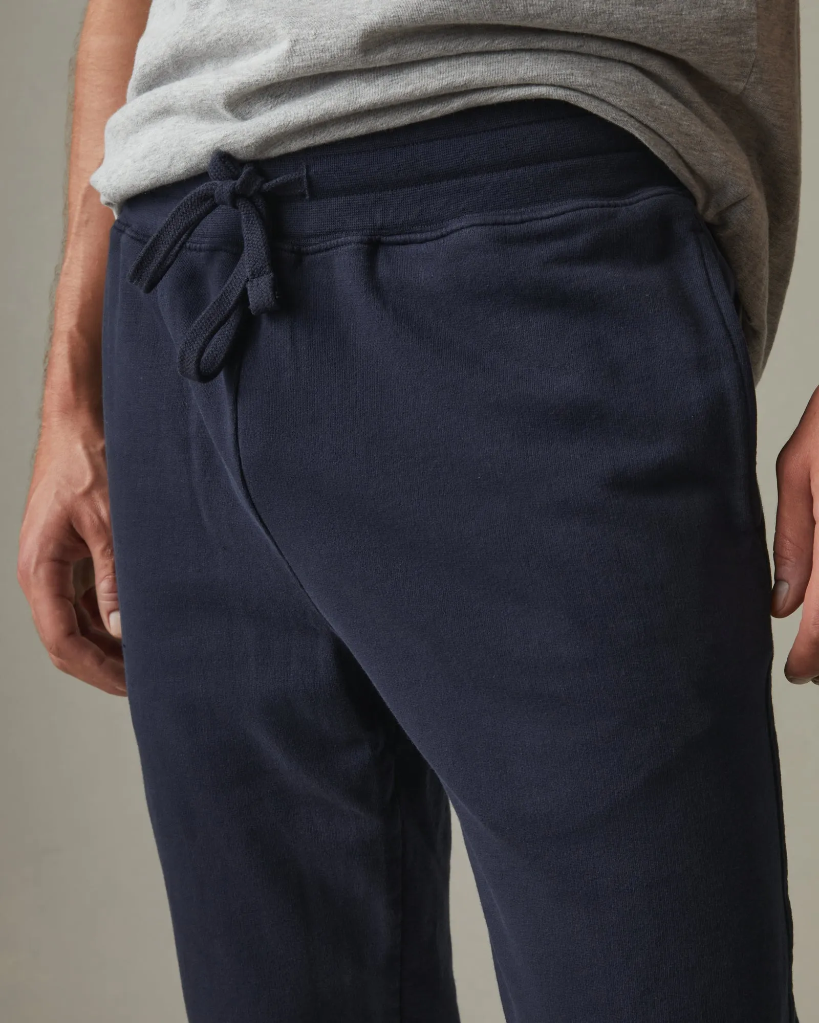 Men's French Terry Jogger - Oxford Blue sold by American Giant product image thumbnail 4