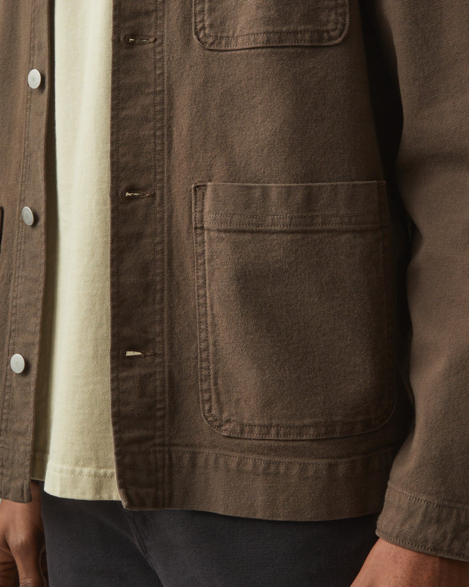 Roughneck Chore Jacket - Oak sold by American Giant product image thumbnail 4