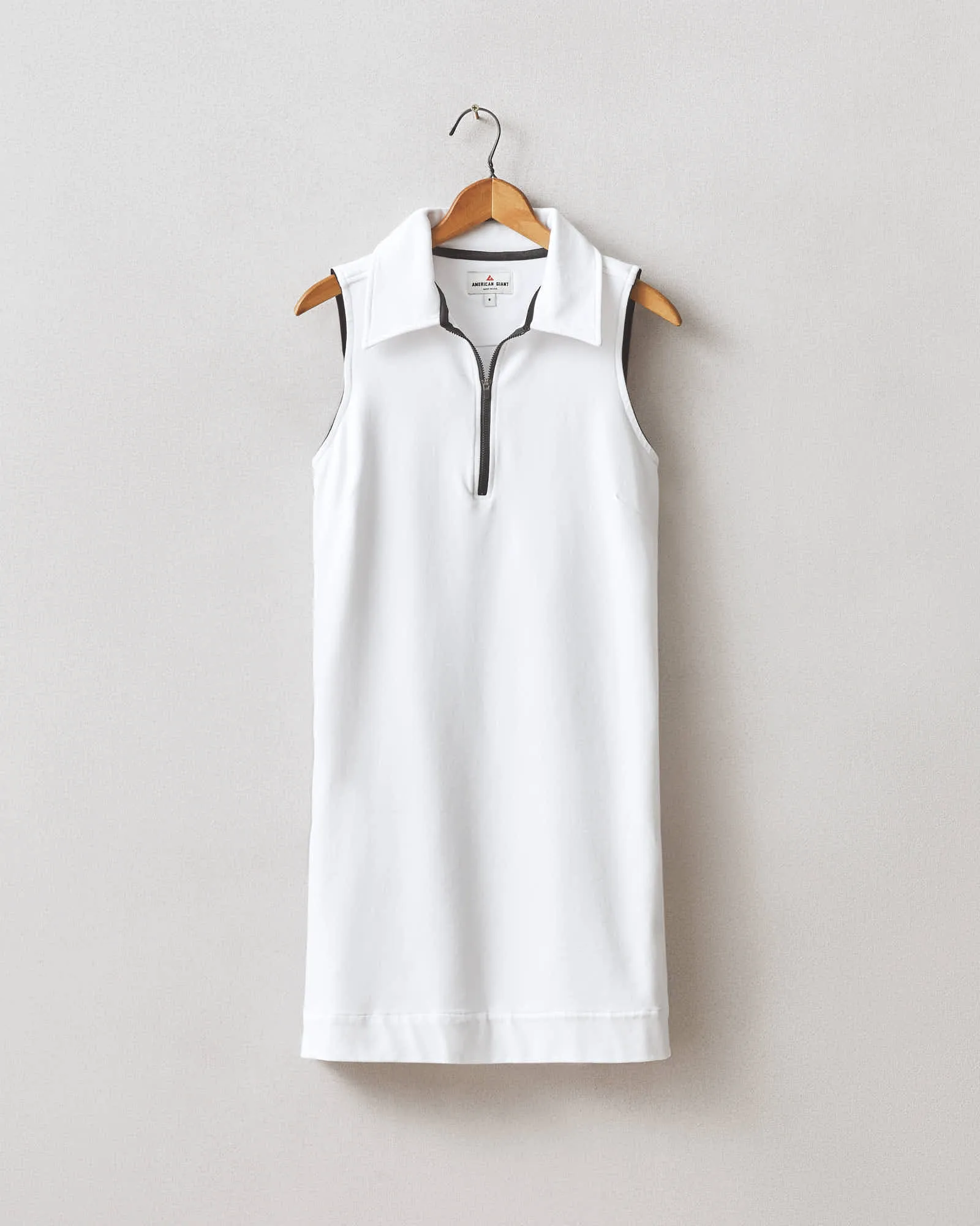 Women's Tennis Dress - White sold by American Giant