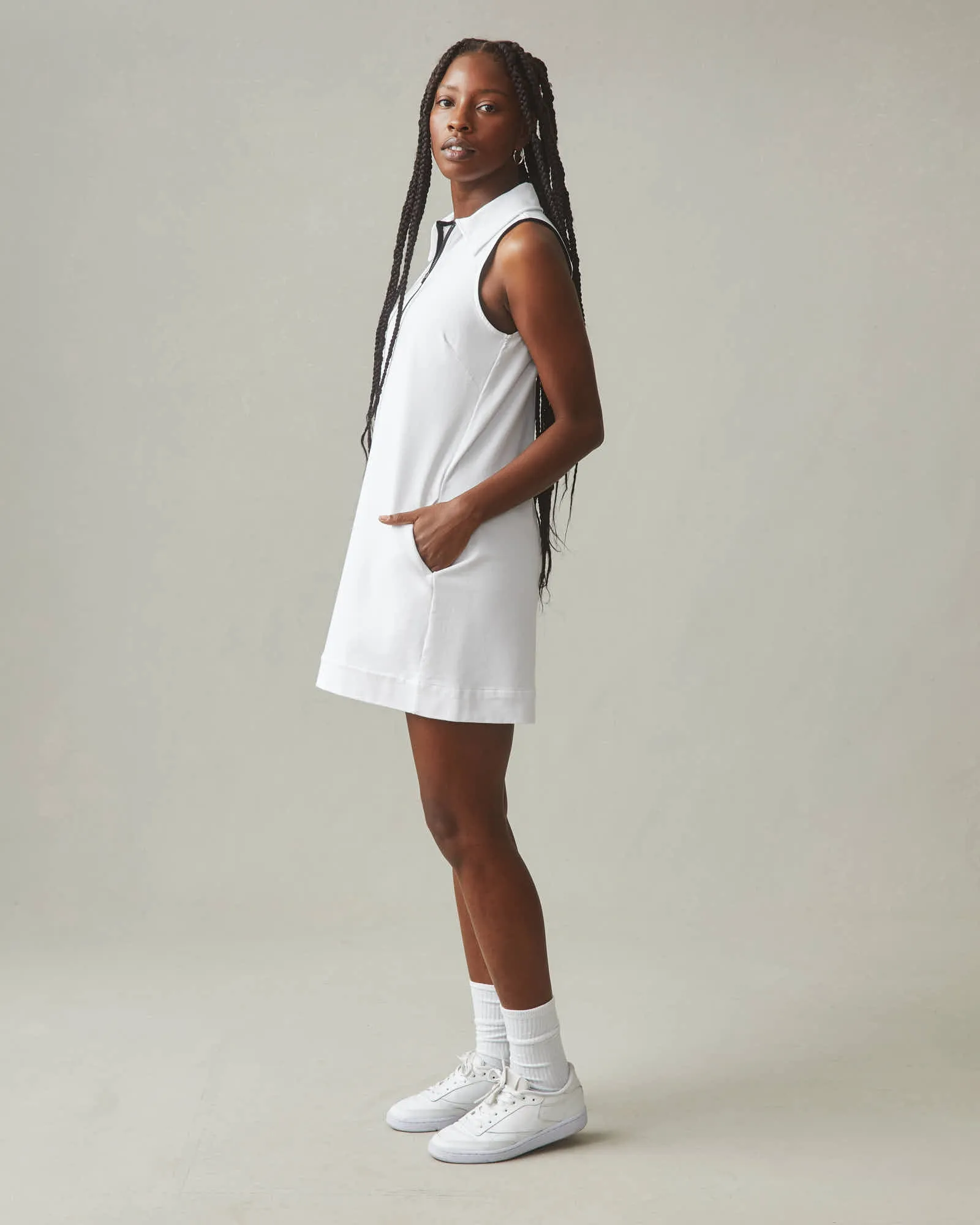 Women's Tennis Dress - White sold by American Giant product image thumbnail 5