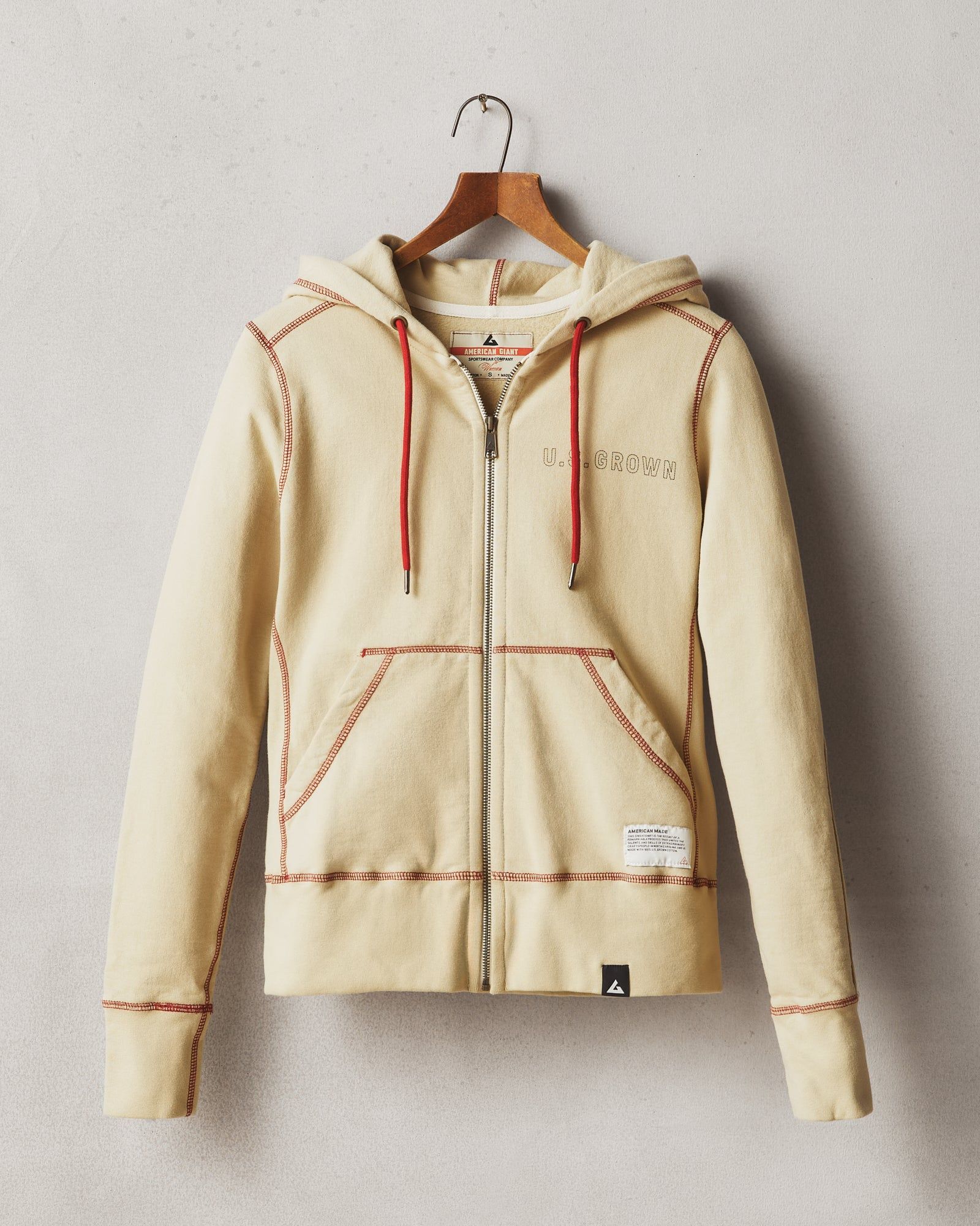 Classic Full Zip - Harvest - Fields Of Rye sold by American Giant