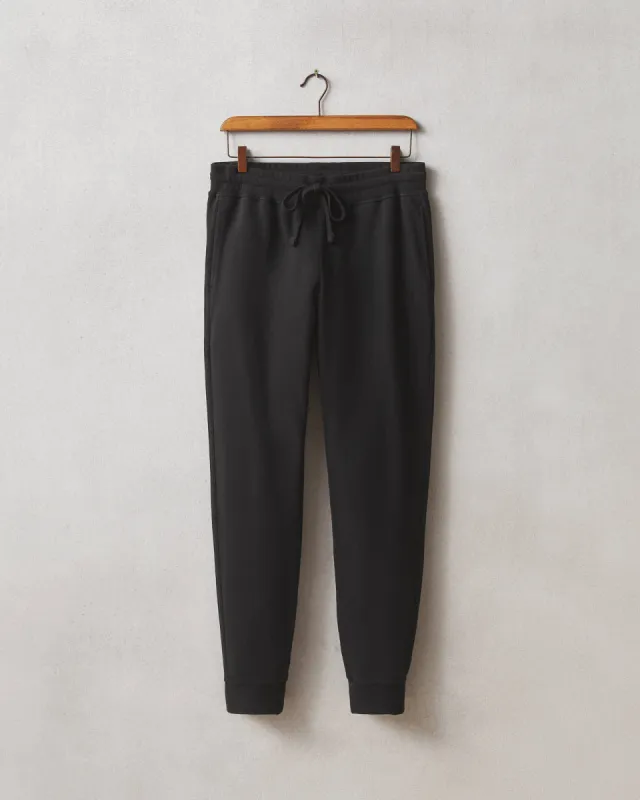 Men's French Terry Jogger - Black sold by American Giant
