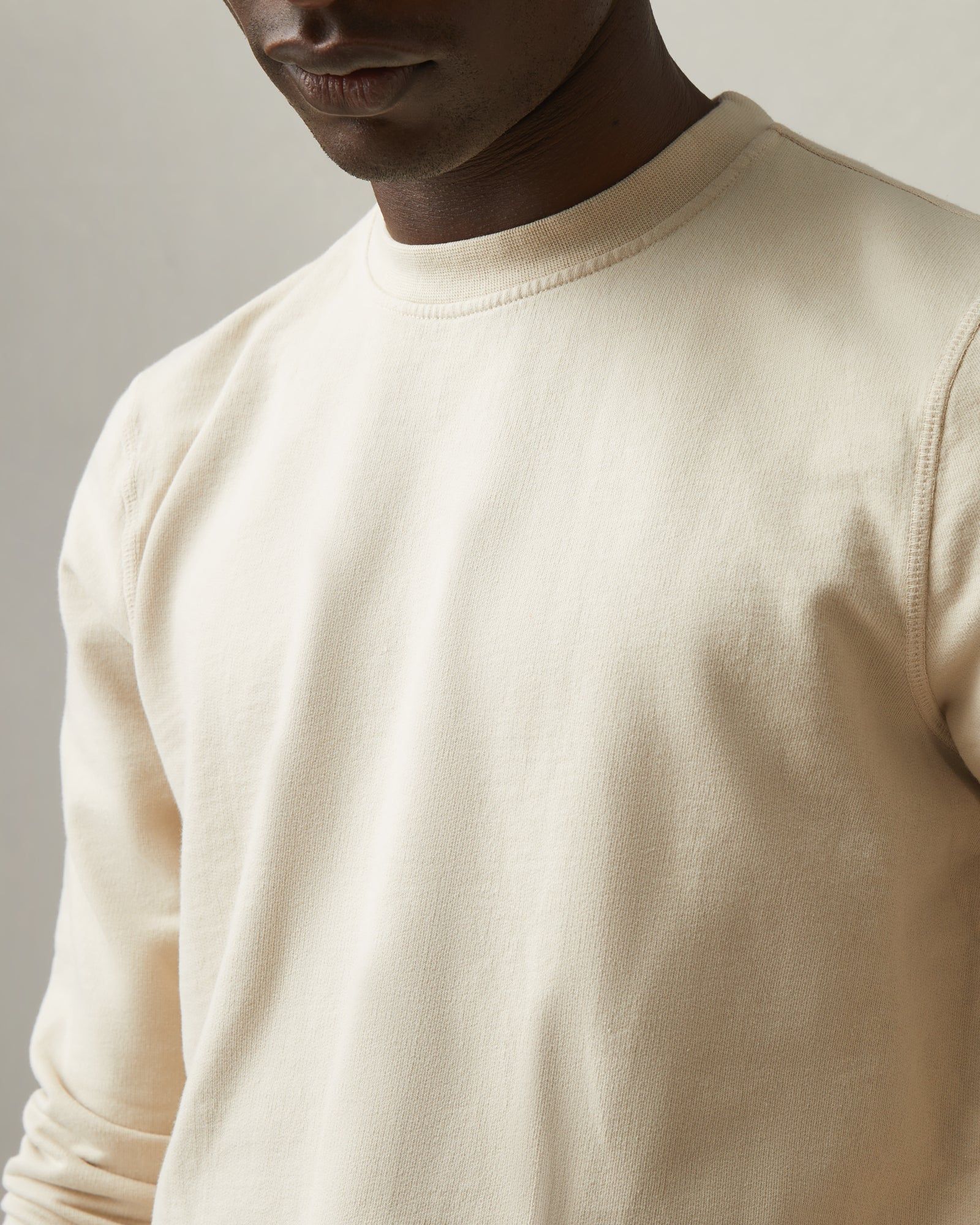 French Terry Crew Sweatshirt - Castle Wall sold by American Giant product image thumbnail 4