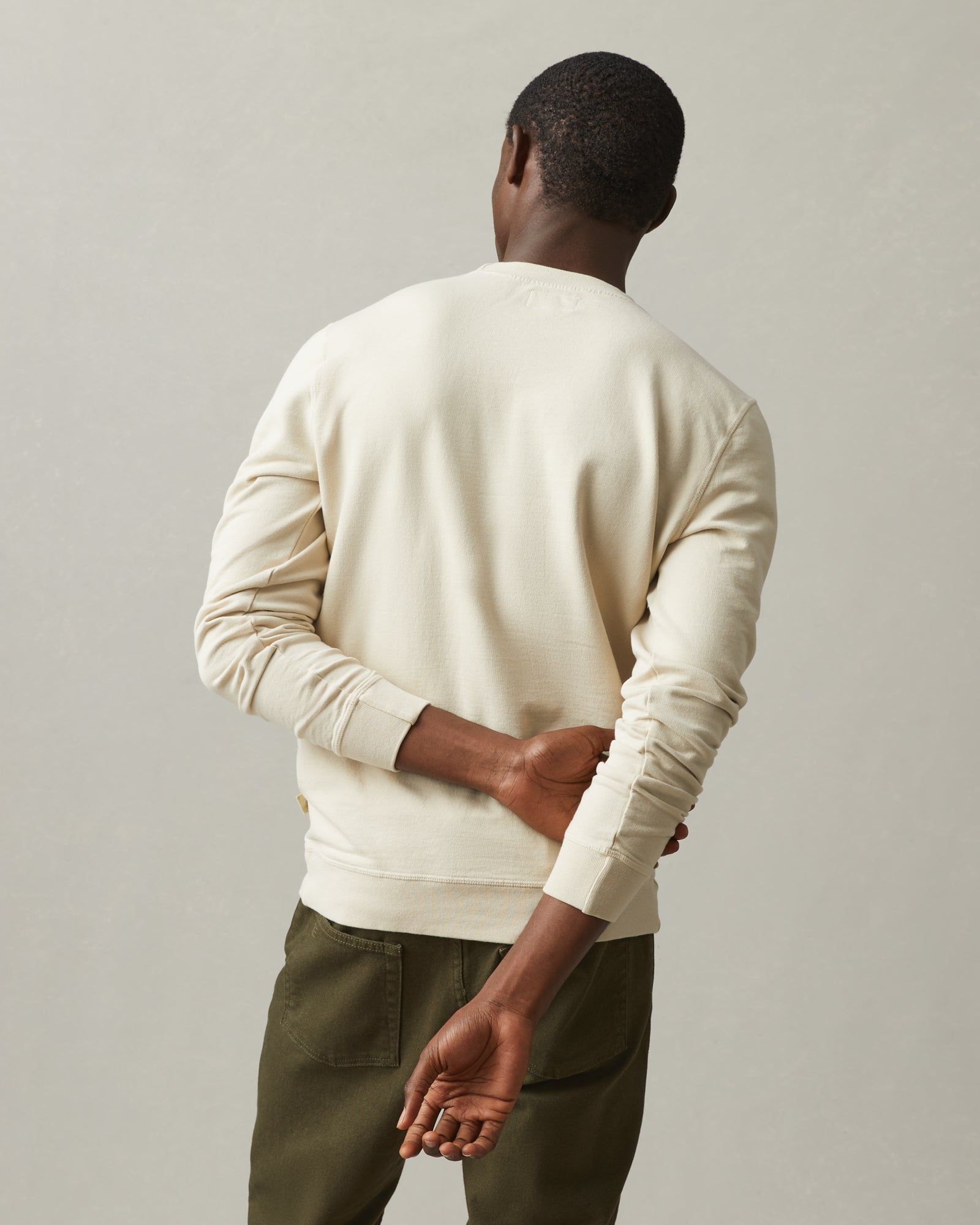 French Terry Crew Sweatshirt - Castle Wall sold by American Giant product image thumbnail 3