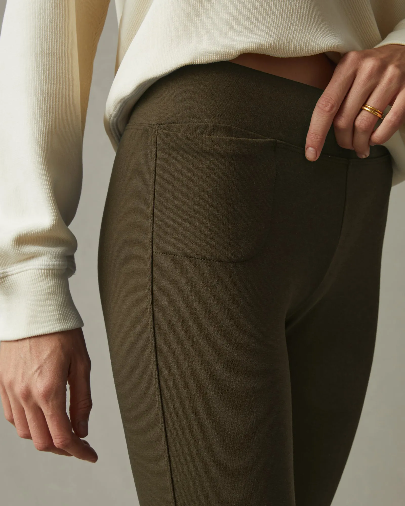 Ponte Slim Pant - Beech sold by American Giant product image thumbnail 3