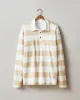 Men's Rugby Shirt - Khaki Stripe sold by American Giant