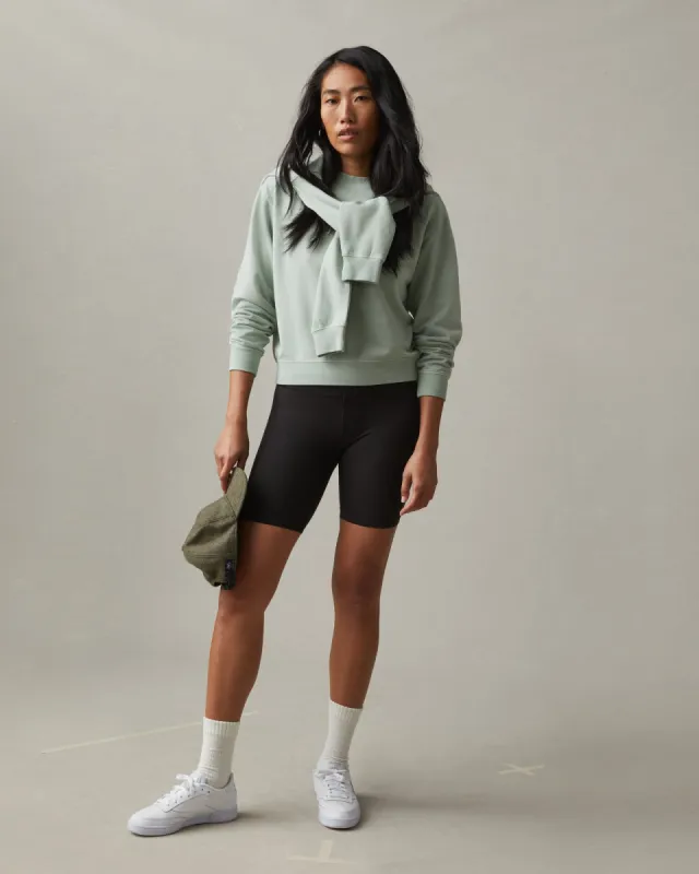 French Terry Relaxed Sweatshirt - Aqua Grey sold by American Giant