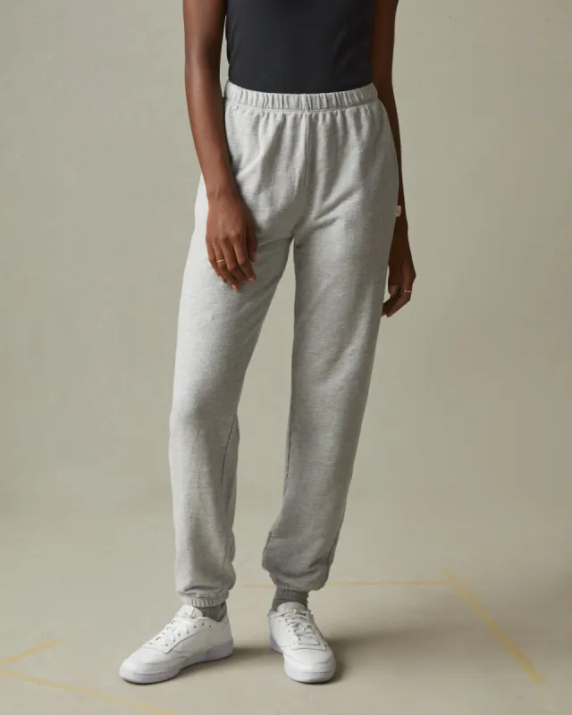 Women's French Terry Vintage Sweatpant - Ash Heather sold by American Giant