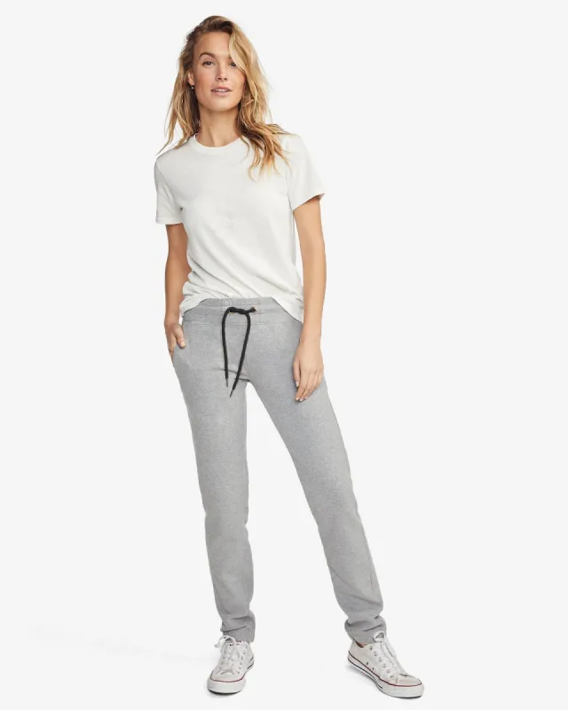 Women's Classic Sweatpant - Athletic Heather / Black sold by American Giant