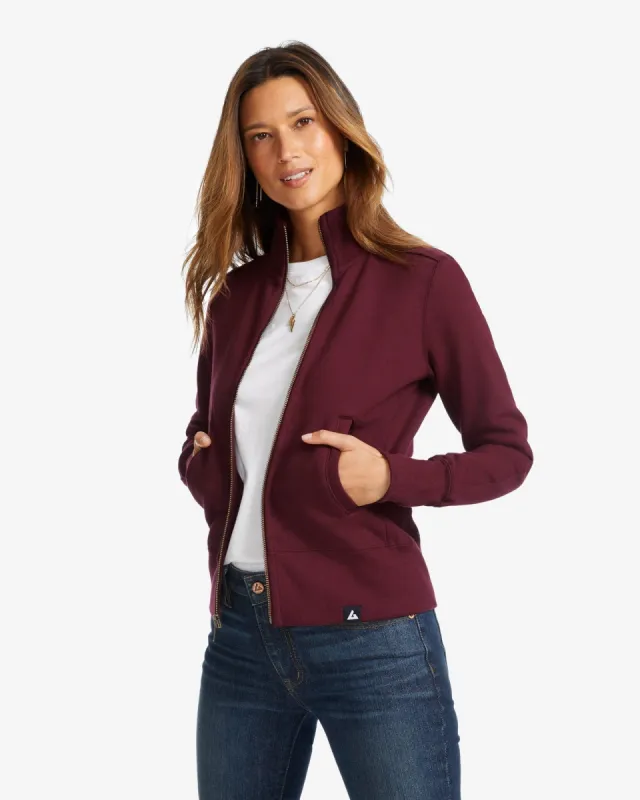 Moto Full Zip - Black Amber sold by American Giant