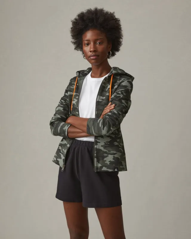 Classic Full Zip - Forest Camo sold by American Giant