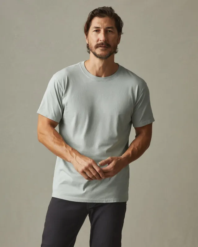 Classic Cotton Crew Tee - Cinder sold by American Giant