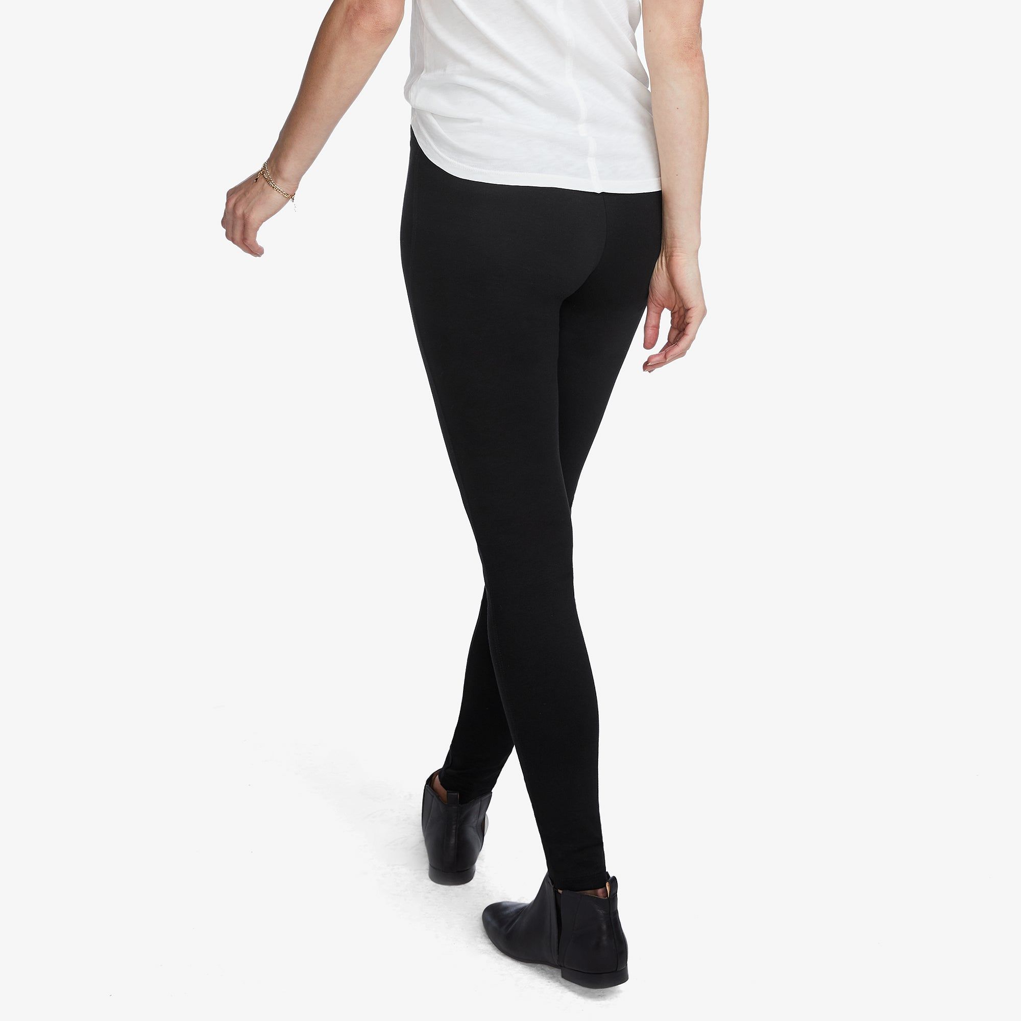 Women's Ponte Legging Pant - Super Black sold by American Giant product image thumbnail 3