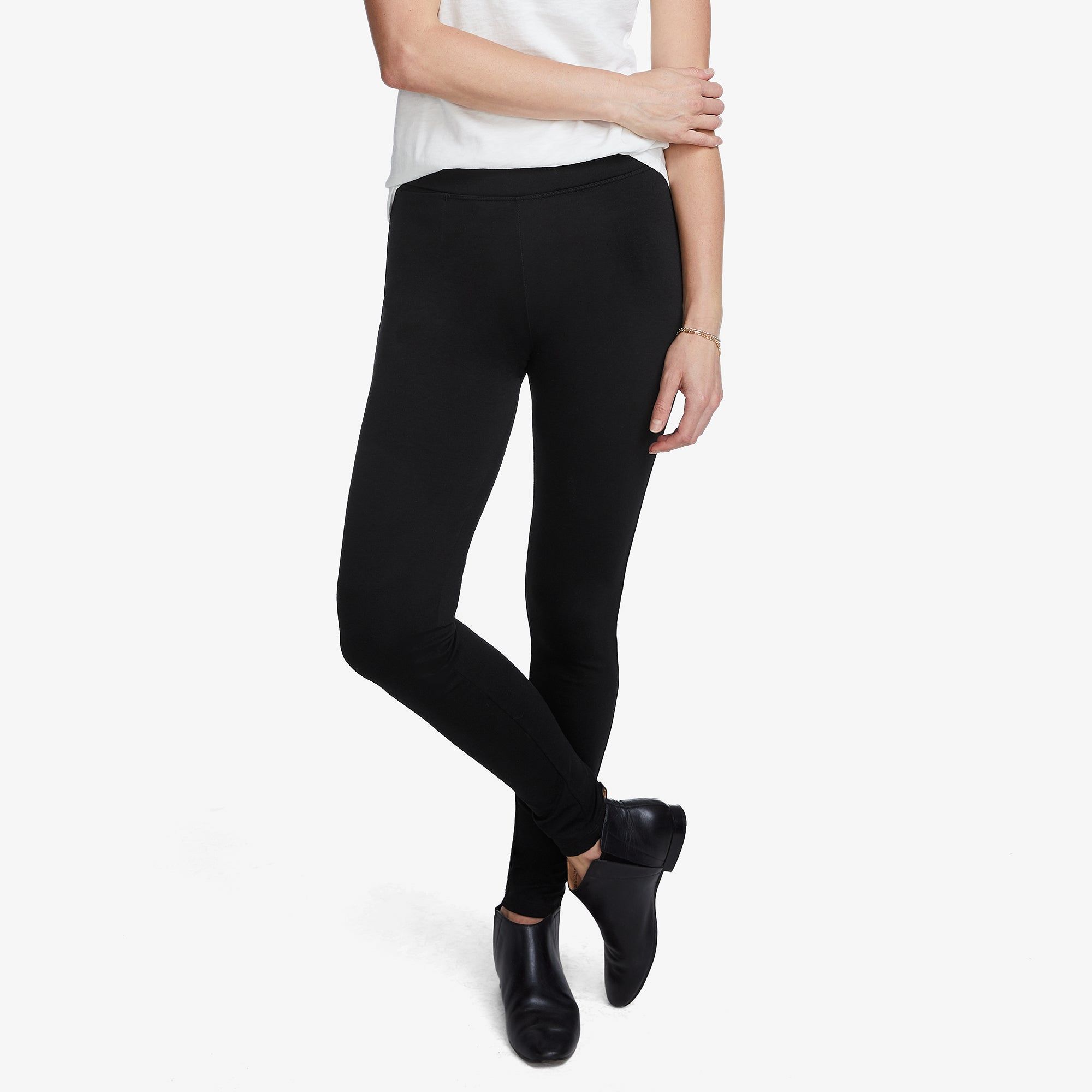 Women's Ponte Legging Pant - Super Black sold by American Giant product image thumbnail 2