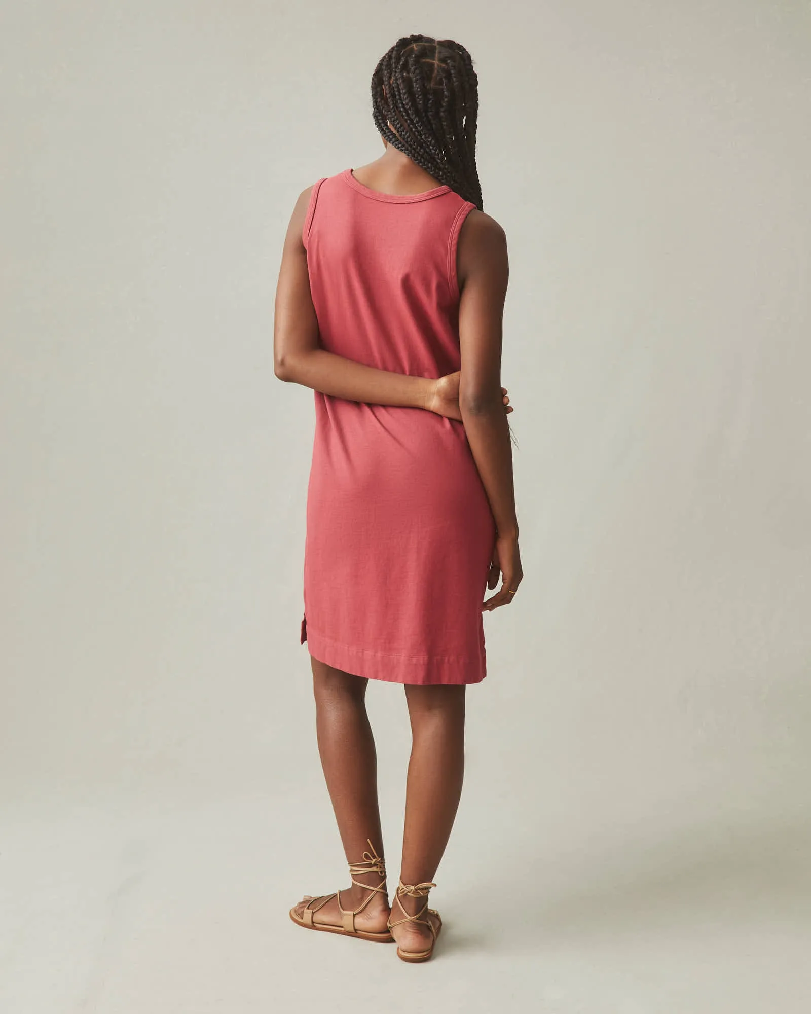 Tank Dress - Red Desert sold by American Giant product image thumbnail 4