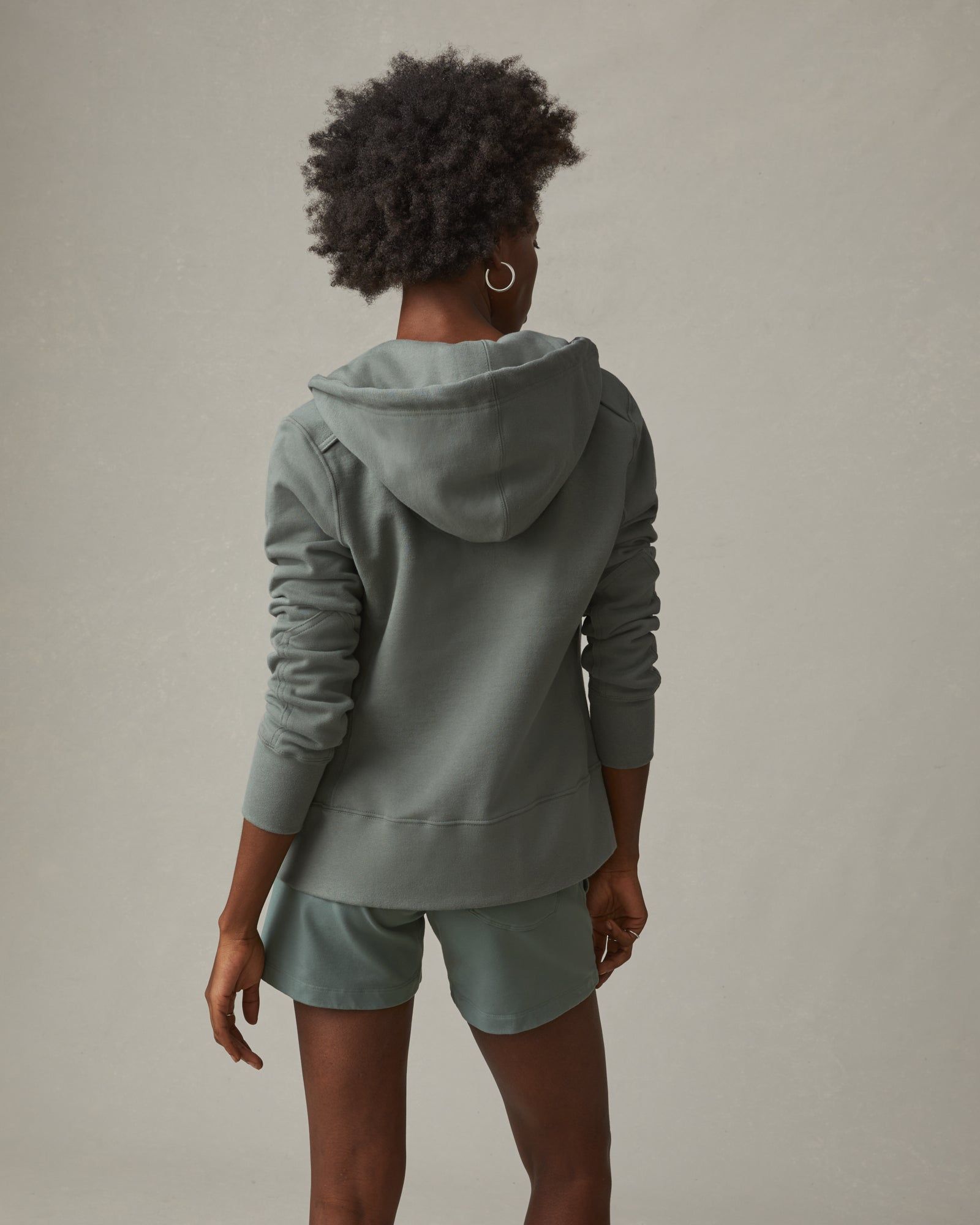 Classic Full Zip - Agave Green sold by American Giant product image thumbnail 4