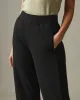 Women's French Terry Straight Sweatpant - Black sold by American Giant