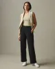 Women's French Terry Straight Sweatpant - Black sold by American Giant