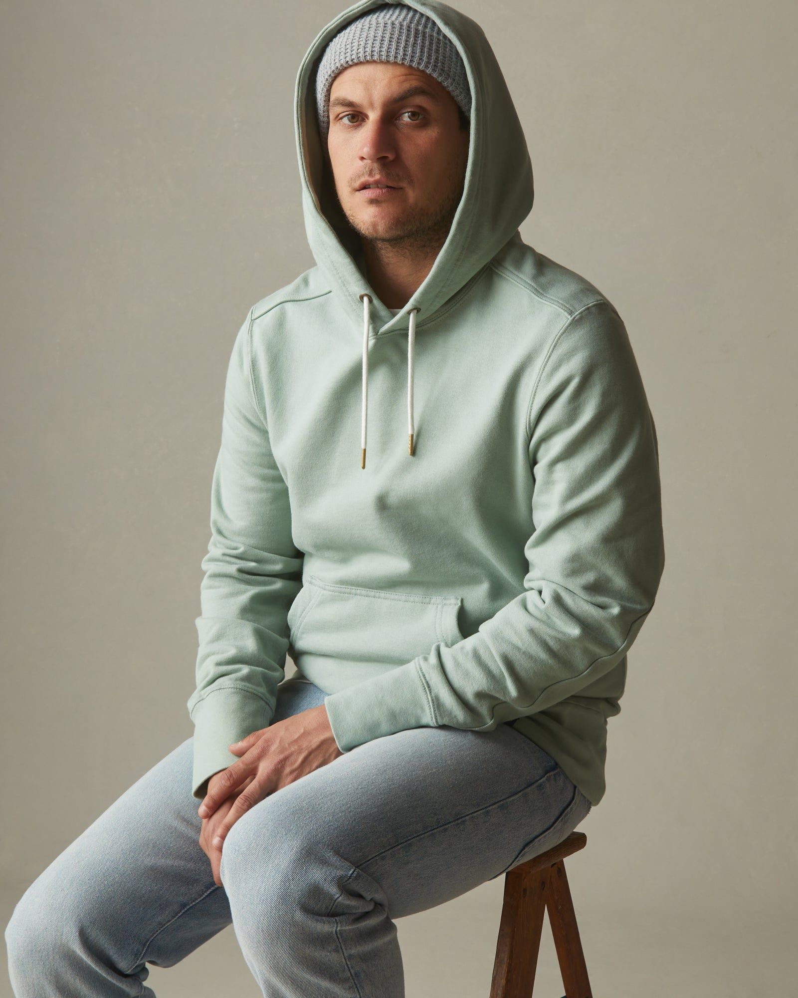 Classic Pullover - Iceberg Green sold by American Giant product image thumbnail 4