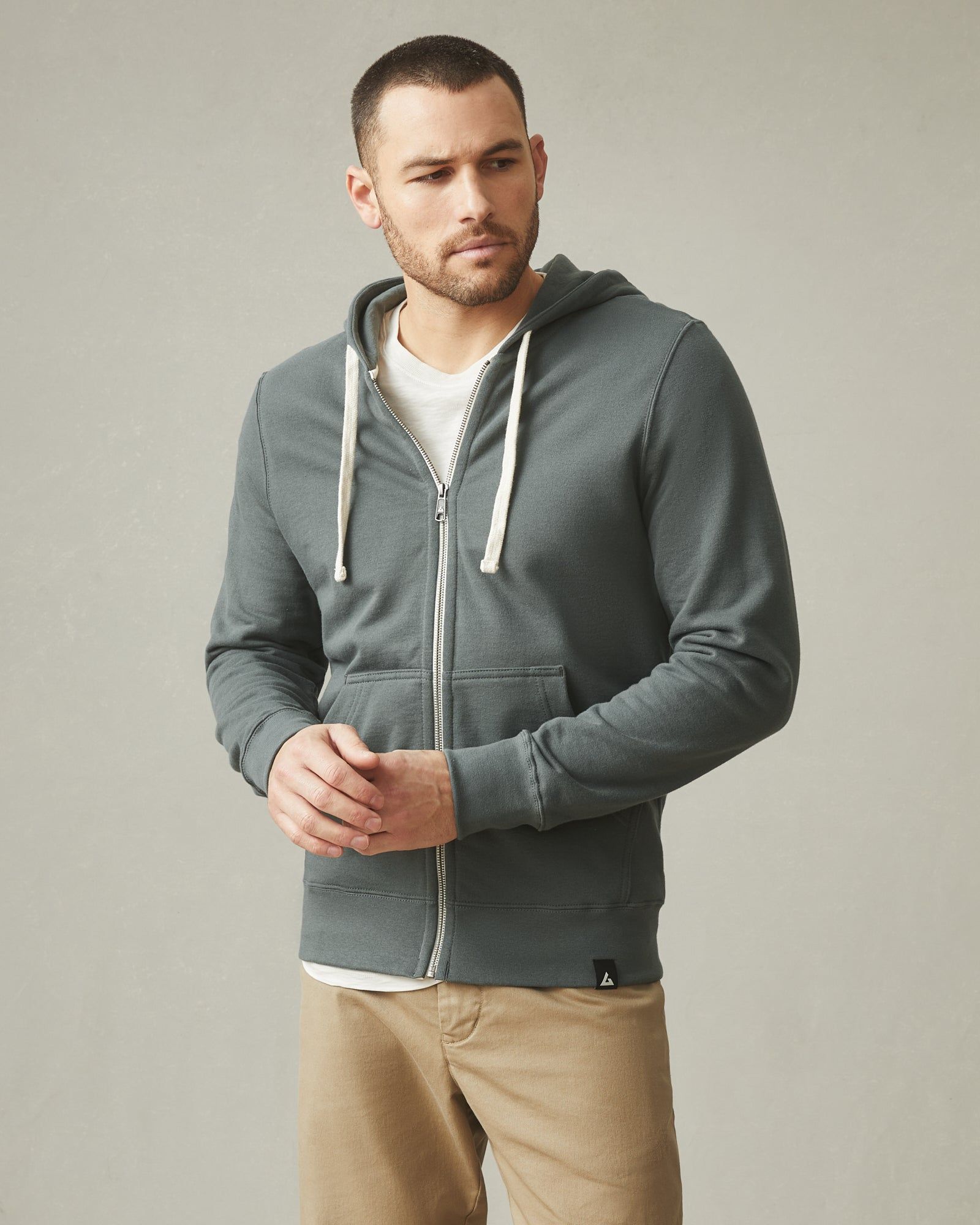 Carolina Midweight Full Zip - Balsam sold by American Giant product image thumbnail 3