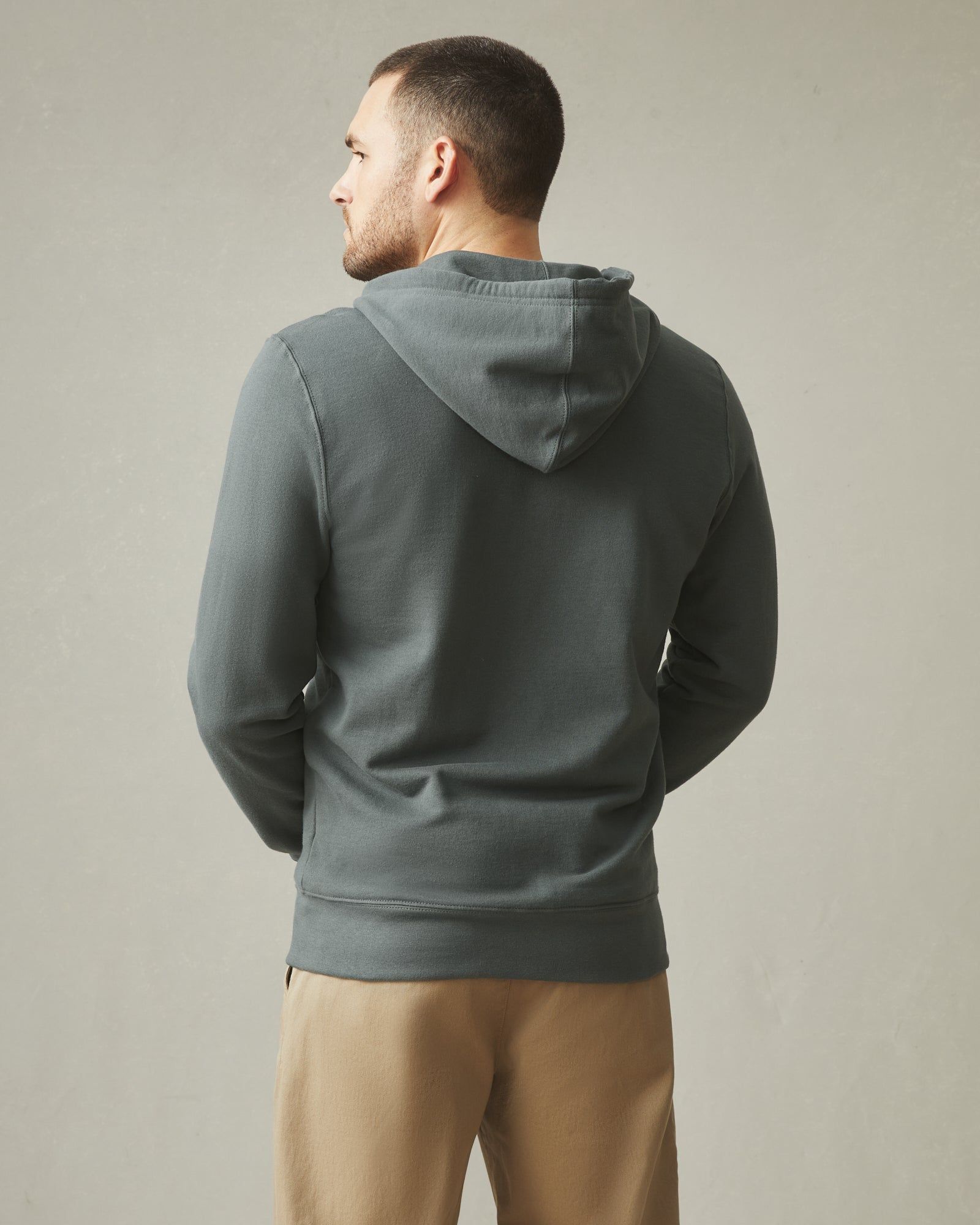 Carolina Midweight Full Zip - Balsam sold by American Giant product image thumbnail 4