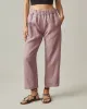 Women's Linen Pant - Twilight Mauve sold by American Giant