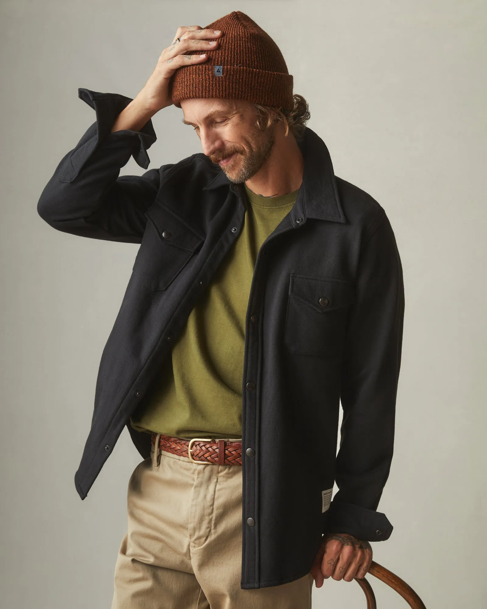 Men's Pocket Tee - Rolling Moss sold by American Giant product image thumbnail 4