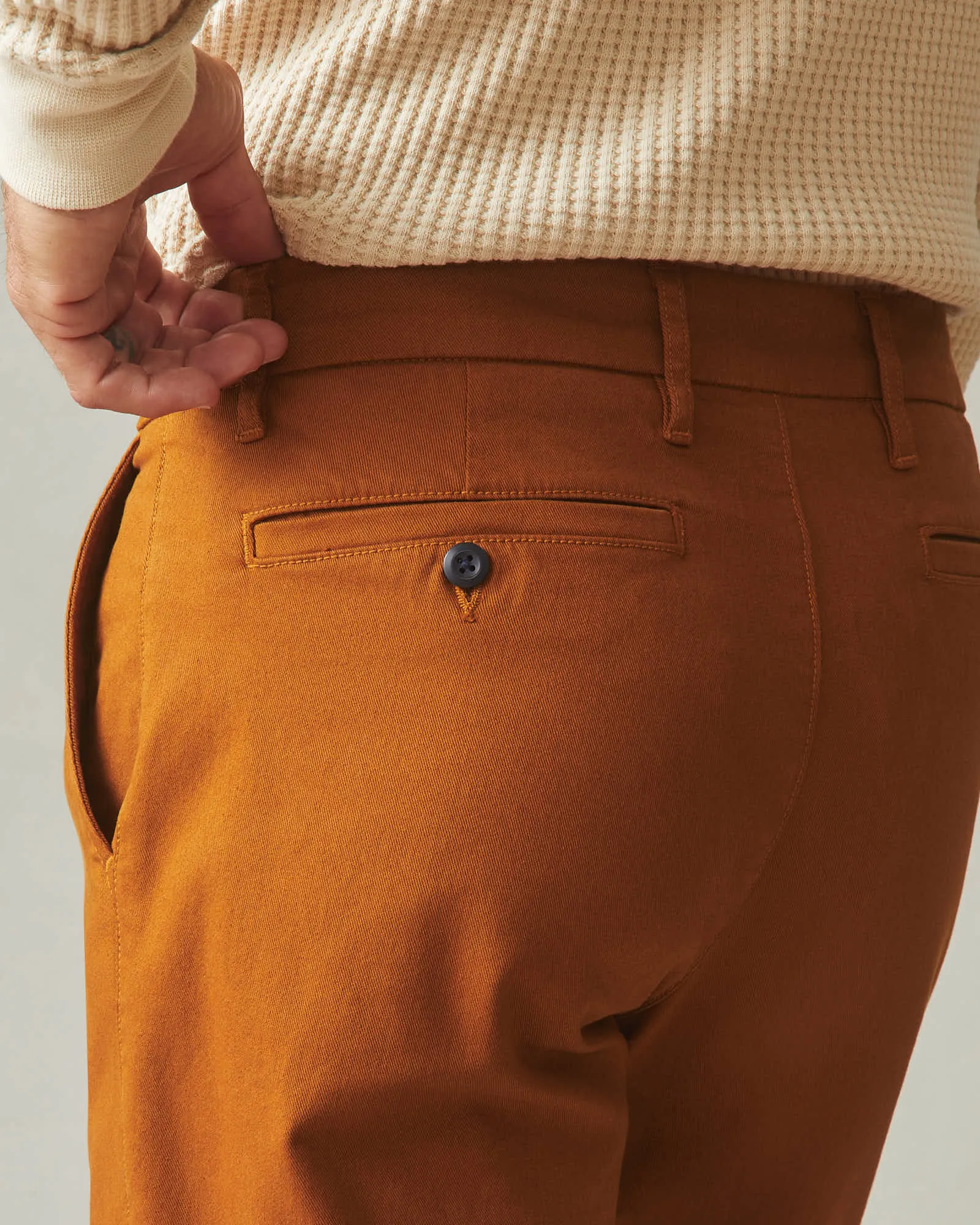 Men's Sawbuck Chino - Caramel Cafe sold by American Giant product image thumbnail 5