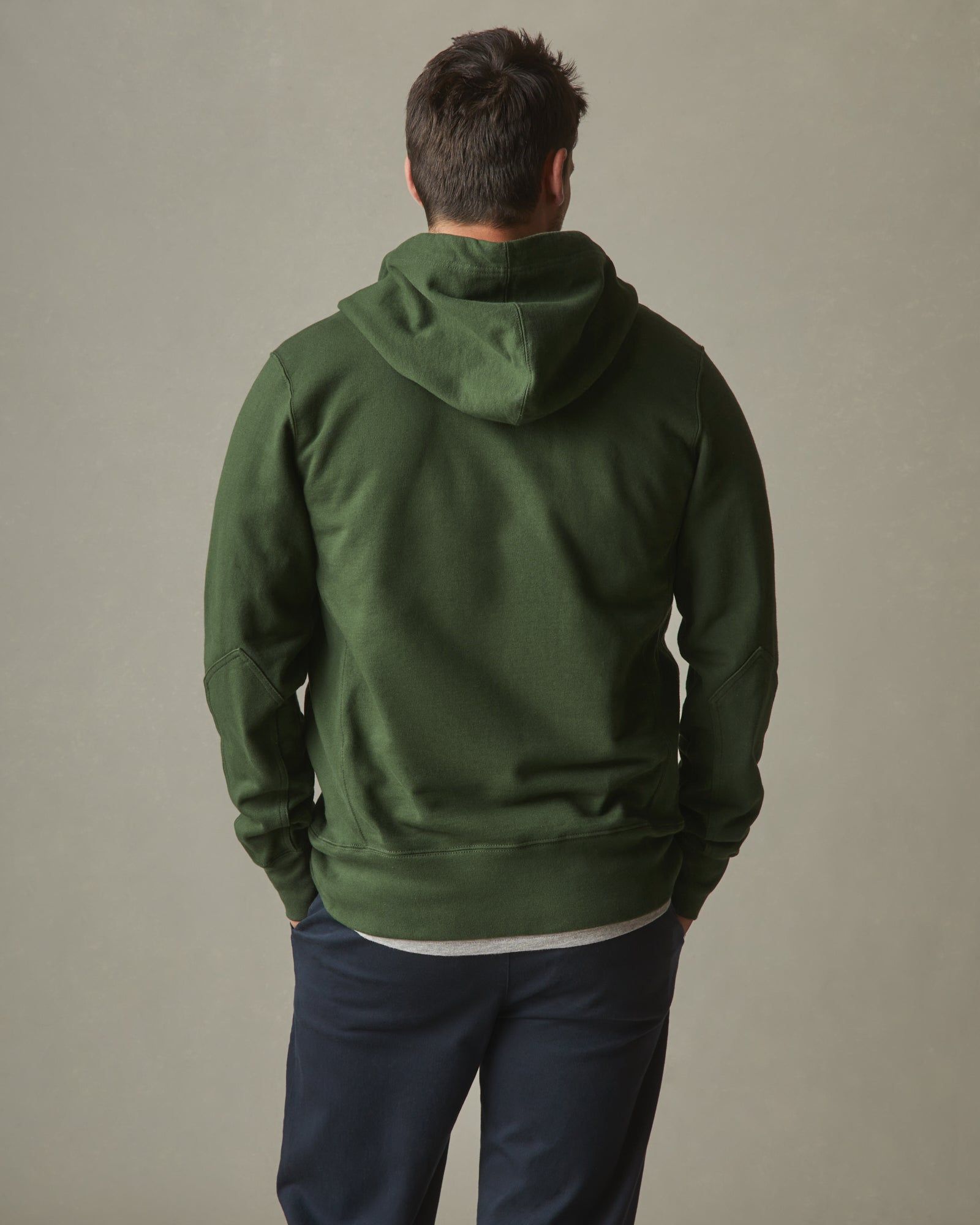 Classic Full Zip - Kombu Green sold by American Giant product image thumbnail 2