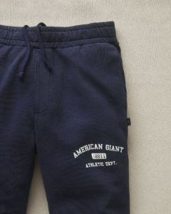 Collegiate Graphic Sweatpant - Dress Navy sold by American Giant
