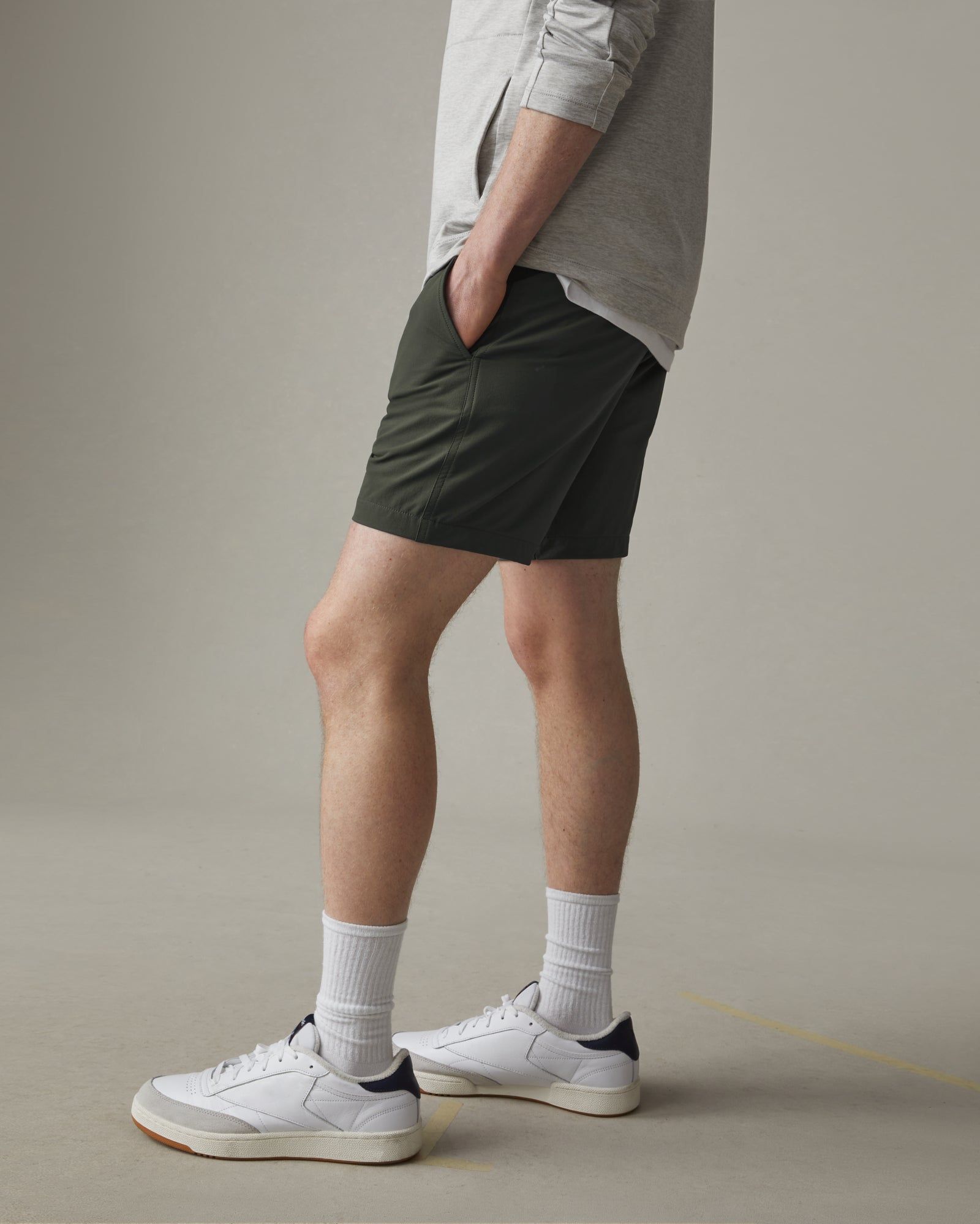 Men's Commuter Short 7" - Deep Olive sold by American Giant product image thumbnail 4