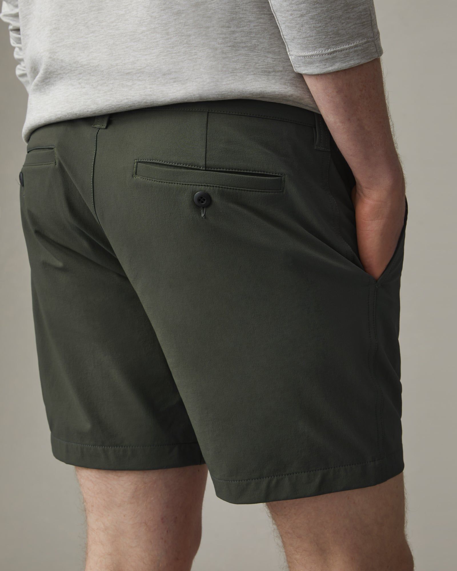 Men's Commuter Short 7" - Deep Olive sold by American Giant product image thumbnail 2