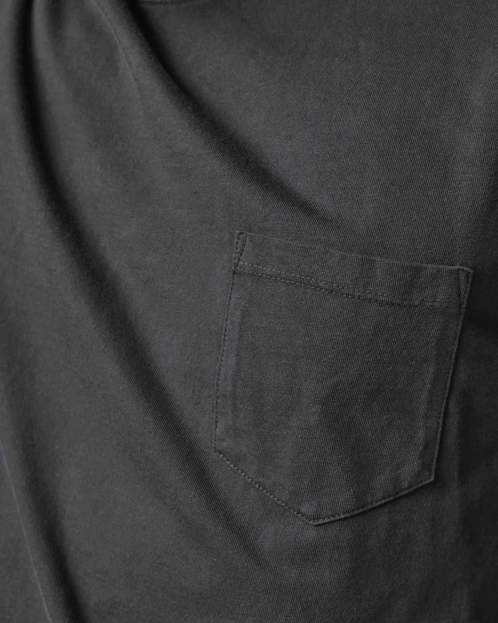 Men's Pocket Tee - Black sold by American Giant product image thumbnail 2