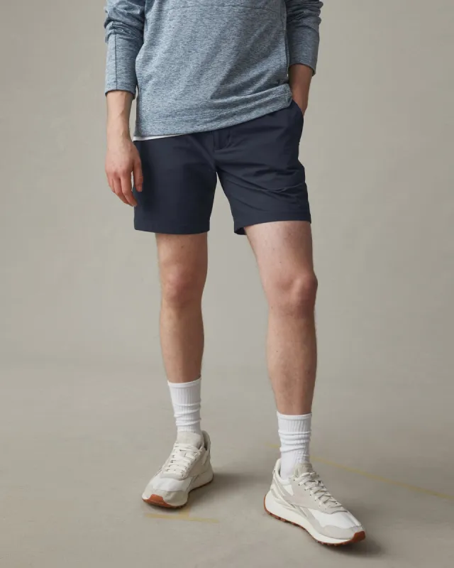 Men's Commuter Short 7" - Dress Navy sold by American Giant
