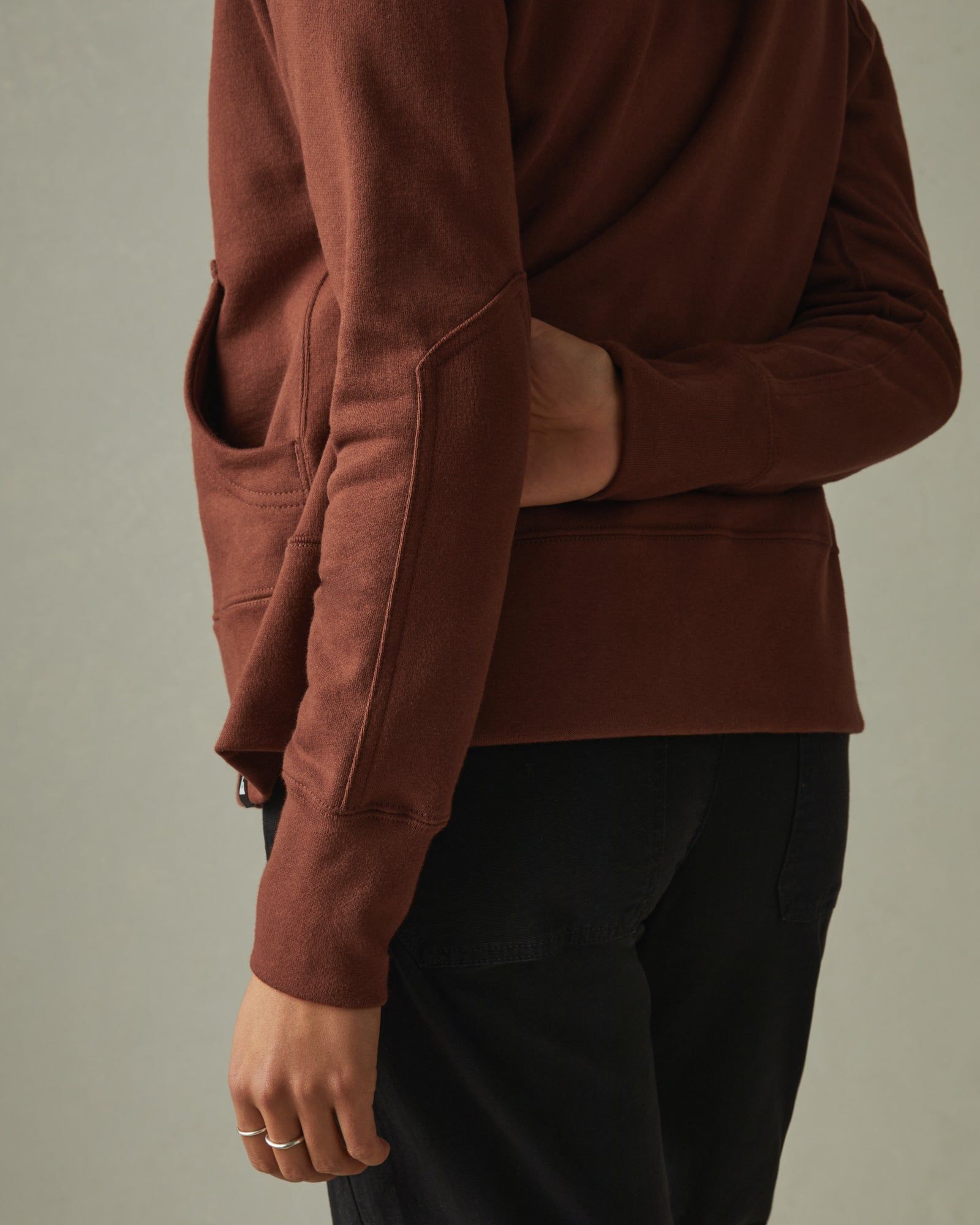 Women's Classic Full Zip - Sequoia Red sold by American Giant product image thumbnail 5